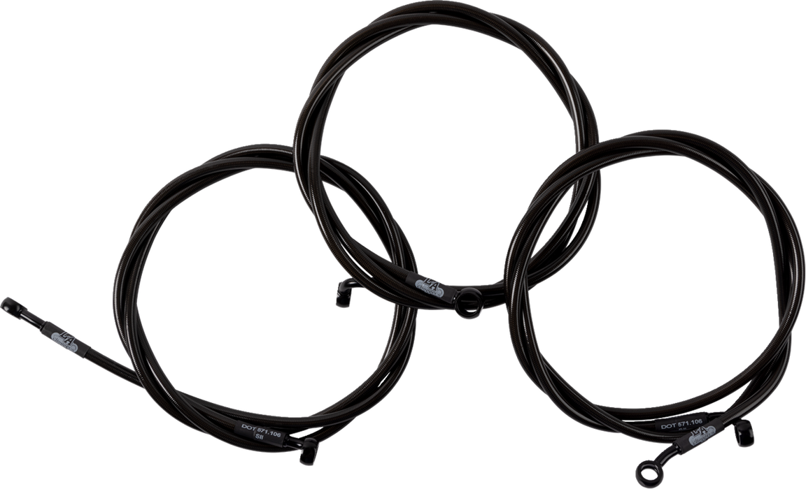 LA CHOPPERS Brake Line - 24"+ - '23-'24 FL - LA-8059B13M