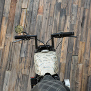 BILTWELL Handlebar - Zed - Black - SLOTTED - 6010-2016 - PartsOutlet.com.au