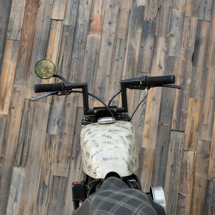 BILTWELL Handlebar - Zed - Black - SLOTTED - 6010-2016 - PartsOutlet.com.au