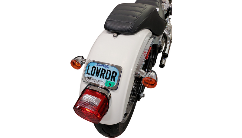 DRAG SPECIALTIES License Plate Mount - 7" Large Radius - 2030-0625