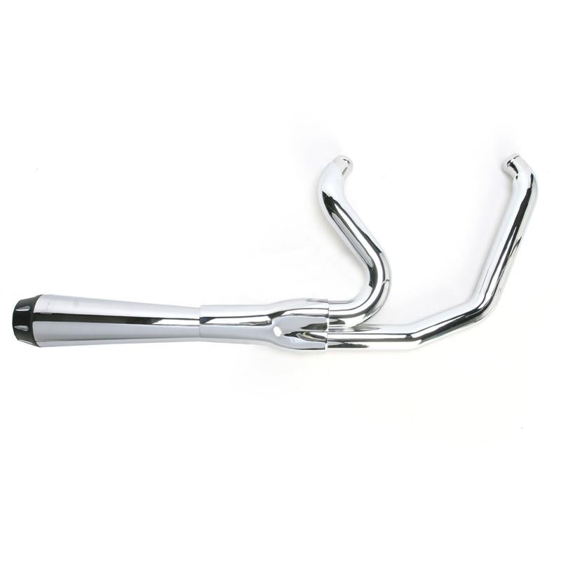 BASSANI XHAUST Road Rage 2:1 Exhaust - Short - FXR '84-'00 -Chrome 1FXR2 - PartsOutlet.com.au
