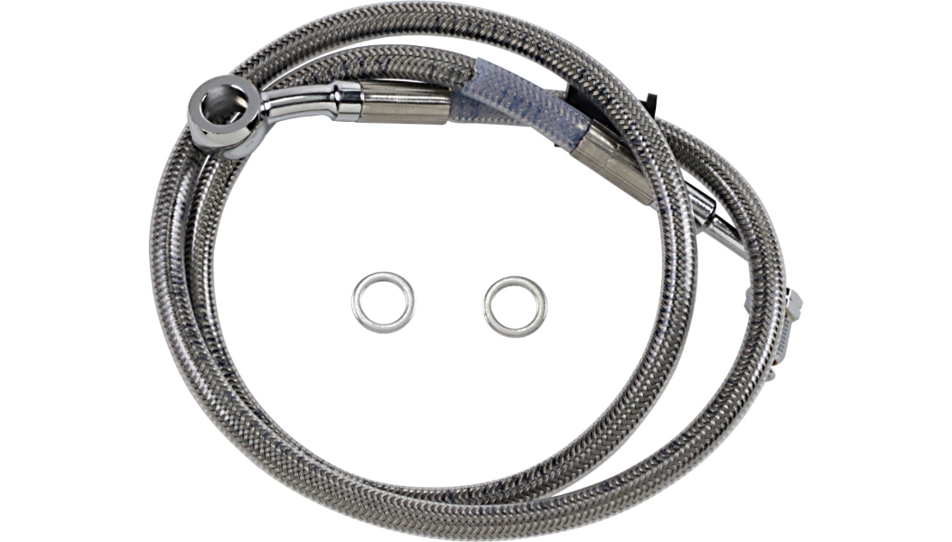 DRAG SPECIALTIES Brake Line - +6" - Stainless Steel - '18-'22 Softail 618620-6