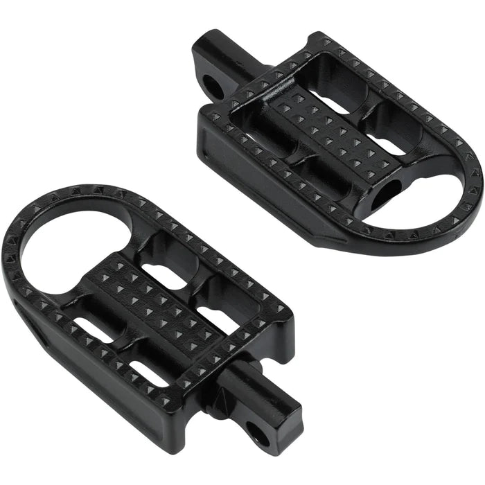 BILTWELL Mushman Footpegs - Black 7002-201-01 - PartsOutlet.com.au
