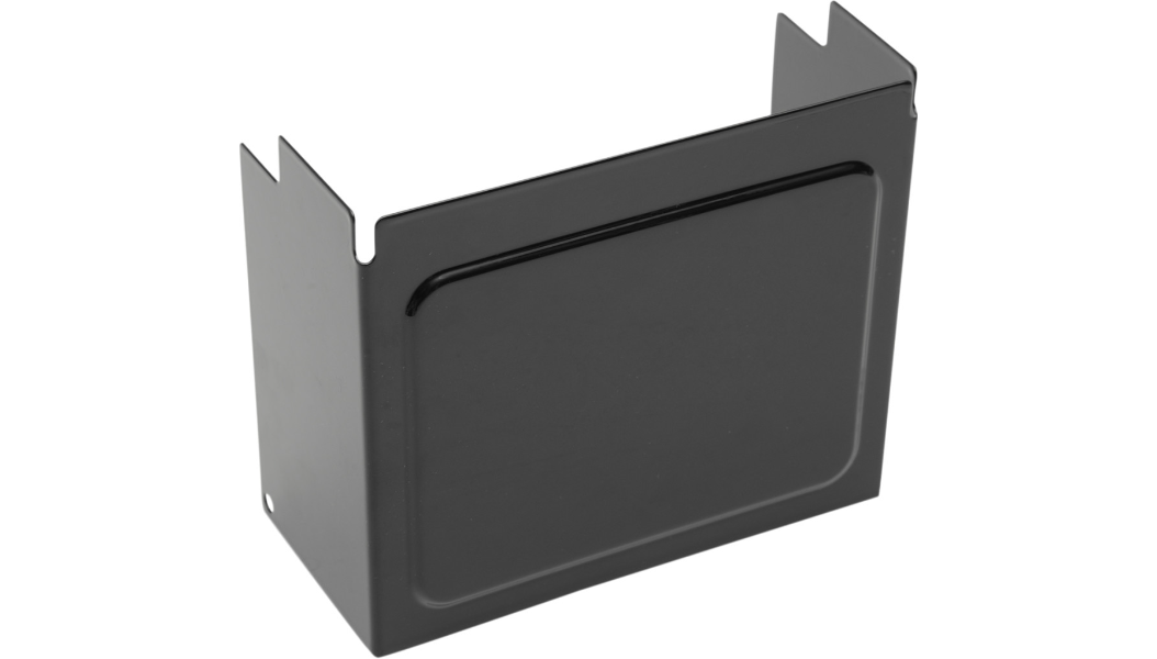 DRAG SPECIALTIES Battery Cover - Raised - Harley-Davidson 1997-2005 - Black 25-0029GB - PartsOutlet.com.au