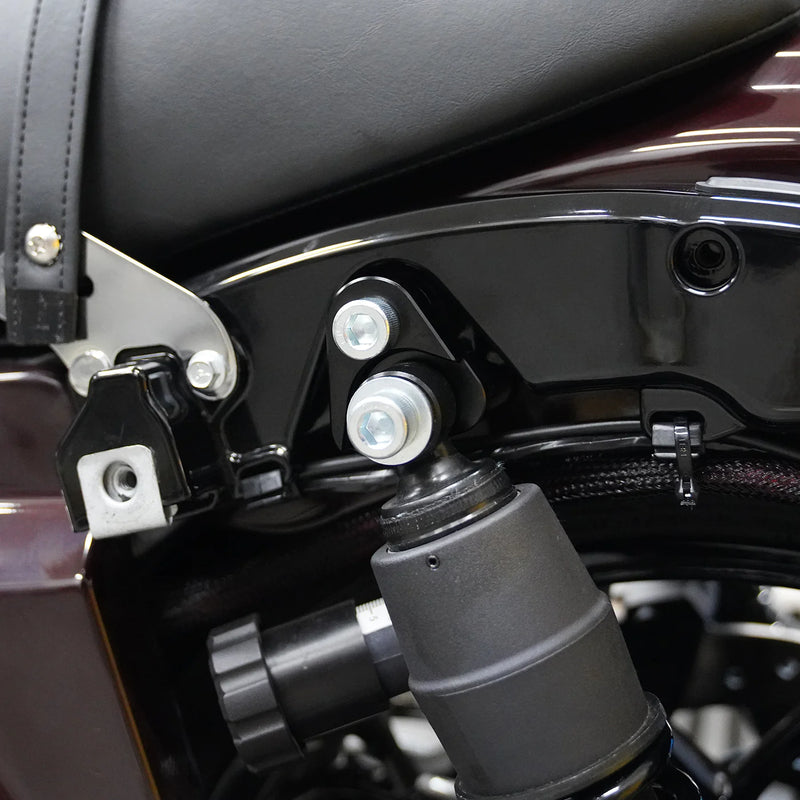ARLEN NESS +1" BAGGER REAR SUSPENSION LIFT KIT - BLACK - FL '09-'24 - 140-000