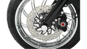 DRAG SPECIALTIES Axle Caps - Chrome - Harley-Davidson 2008-2023 - Front W16-0331 - PartsOutlet.com.au