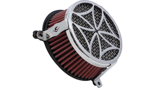 COBRA Air Cleaner Kit - '04-'22 XL - Chrome 606-0103-02-SB - PartsOutlet.com.au