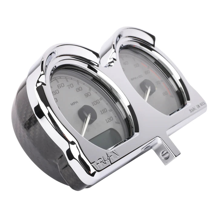 THRASHIN SUPPLY CO. Road Glide Gauge Relocation Kit - Chrome - FL 2015-2022 - TSC-2707-3 - PartsOutlet.com.au
