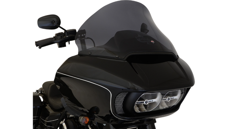KLOCK WERKS Flare Windshield - 15" Pro-Touring - Dark Smoke - FLTR '15-'24 - KWW-01-0315