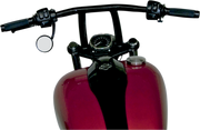 TODD'S CYCLE 1-1/4" Blackline Club Handlebar - 9" - Black 0601-1881