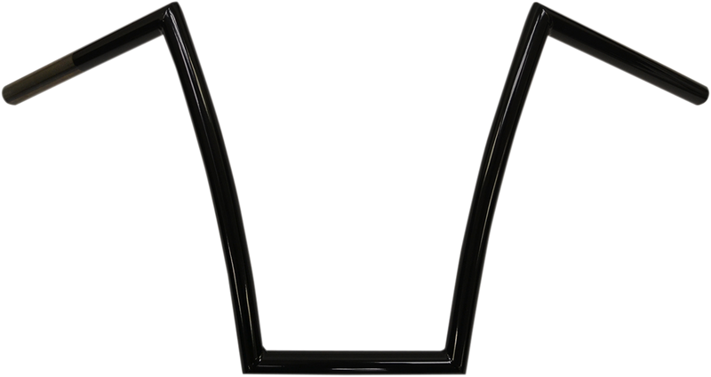 TODD'S CYCLE 1" Strip Handlebar - 14" - Black 0601-2548