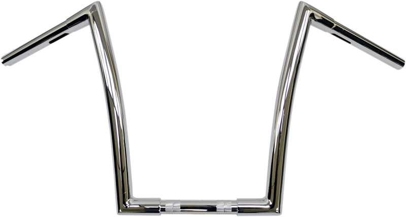 TODD'S CYCLE 1-1/4" Strip Handlebar - 14" Rise - Chrome 0601-2550