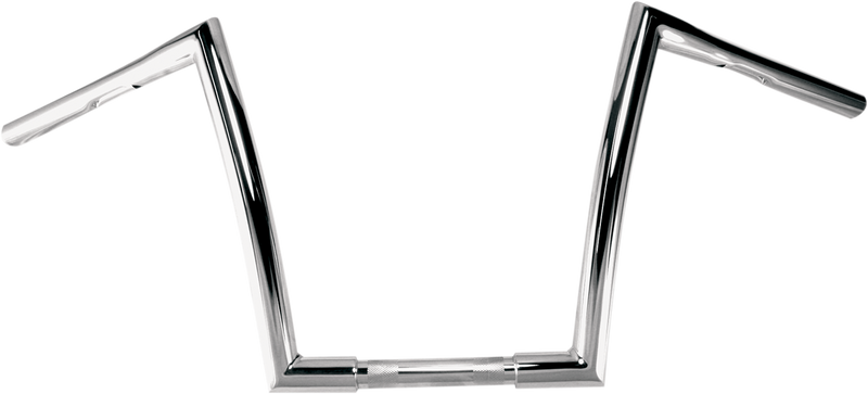 TODD'S CYCLE 1-1/4" Strip Handlebar - 12" Rise - Chrome 0601-2711