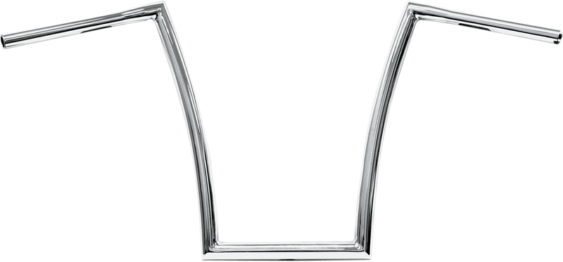 TODD'S CYCLE 1-1/4" Strip Handlebar - Strip - Fat Bobber - 17" Rise - Chrome 0601-2722