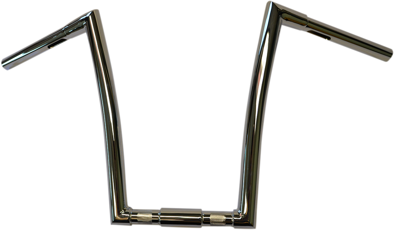 TODD'S CYCLE 1-1/4" Strip Handlebar - Springer - 14" Rise - Chrome 0601-3572