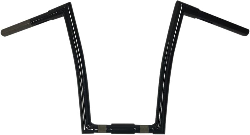 TODD'S CYCLE 1-1/4" Strip Handlebar - Springer - 14" Rise - Black 0601-3573