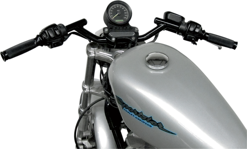 TODD'S CYCLE 1" Speed Cafe Handlebar - Speed Up - Black 0601-4661