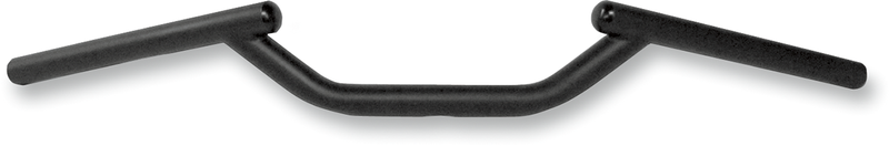 TODD'S CYCLE 1" Speed Cafe Handlebar - Speed Up - Flat Black 0601-4662