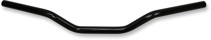 TODD'S CYCLE 1" Moto Bar Handlebar - Low Moto - Gloss Black 0601-4666