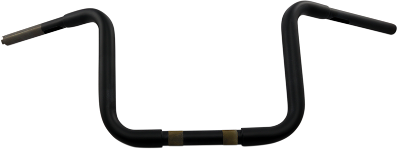 TODD'S CYCLE 1-1/4" Beater Bar - 10" - Matte Black 0601-4676