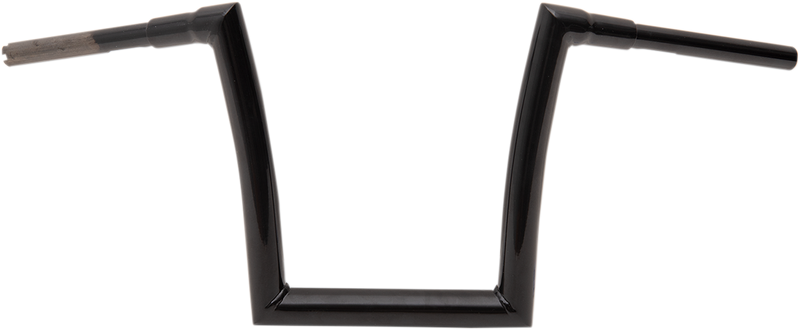 TODD'S CYCLE Handlebar - 1-1/2" Strip - 12" - Gloss Black 0601-4884