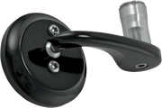 TODD'S CYCLE Mirror - Shooter - Side View - Round - Black - Left BSML-2
