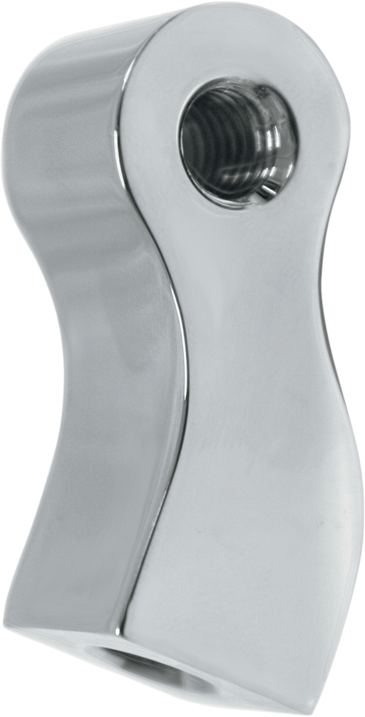 TODD'S CYCLE Recessed Headlight Mount - Chrome 2001-0506