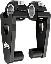 ROX SPEED FX Elite Pivoting Handlebar Risers for 7/8" and 1-1/8" Handlebars - 3-1/2" - Black 1R-P3SEK