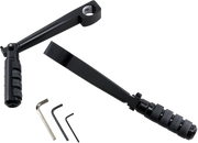 RIVCO PRODUCTS Adjustable Frame Mount Peg - Black - 1.25" HD003BK
