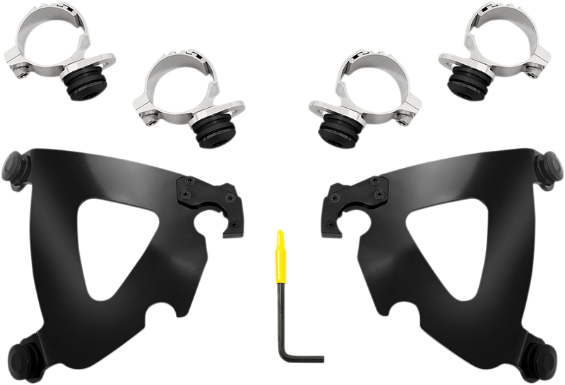 MEMPHIS SHADES Road Warrior Mounting Kit - Black - Scout 2015-20204 - MEB2037 - PartsOutlet.com.au