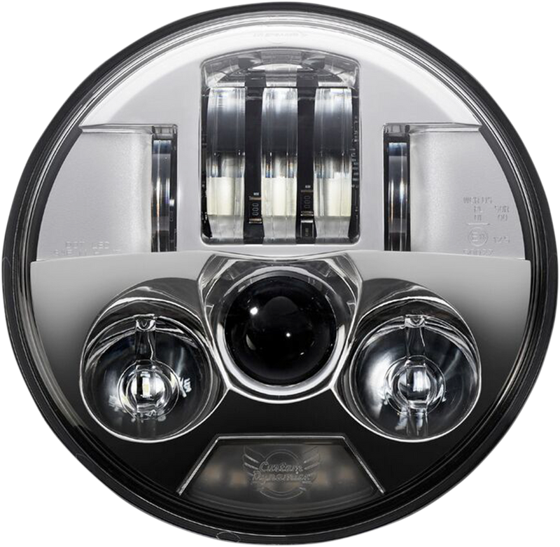 CUSTOM DYNAMICS ProBEAM LED Headlamp 5-3/4" - Chrome PB-575-C
