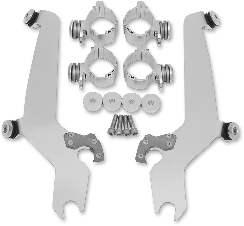 MEMPHIS SHADES Trigger Lock Sportshield Mounting Kit - Wide - Honda/Kawasaki/Suzuki - MEM8916 - PartsOutlet.com.au