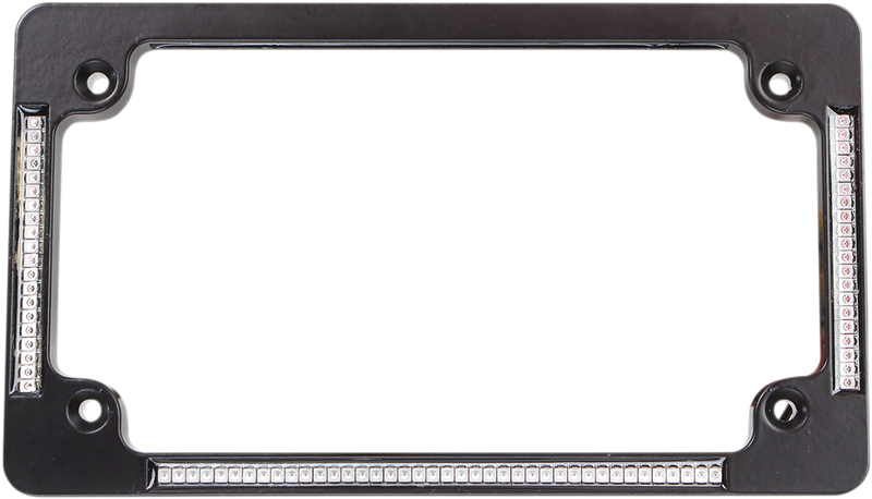 CUSTOM DYNAMICS License Plate Frame - Black TF04-B