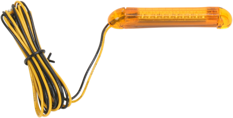 CUSTOM DYNAMICS TruFLEX? LED Strip - 2-3/16" - Amber/Amber TF10AA
