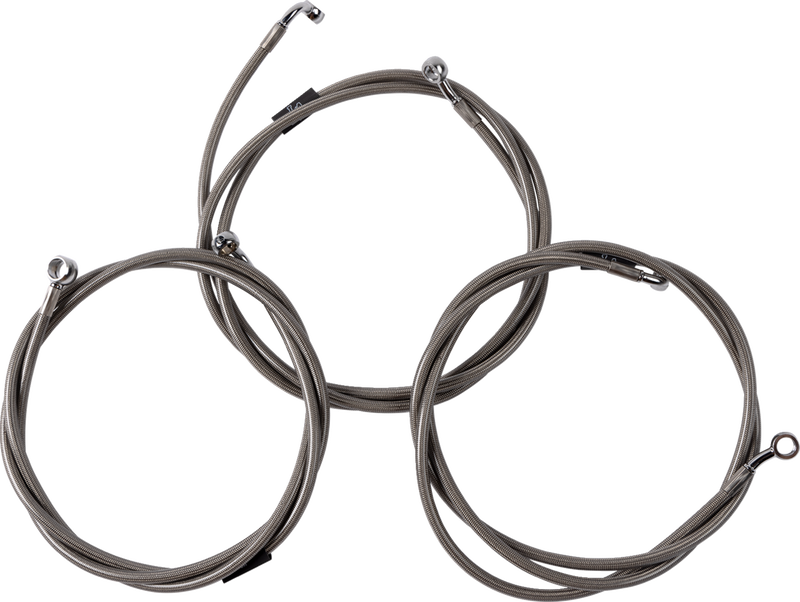 LA CHOPPERS Brake Line - 24"+ - FL '23-'24 - LA-8059B08