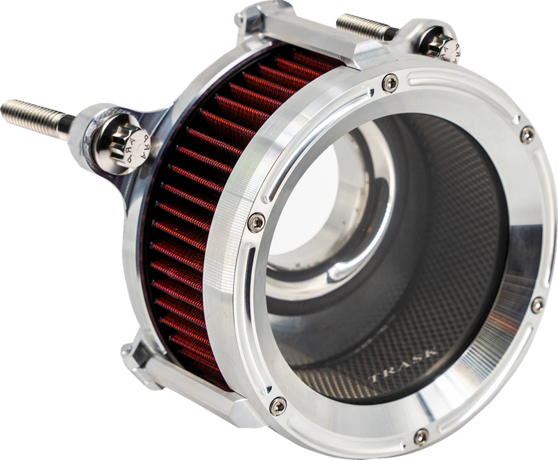 TRASK Assault Charge High-Flow Air Cleaner Kit - Raw TM-1024R