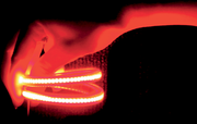 CUSTOM DYNAMICS TruFLEX? LED Strip - 3-3/8" - Red/Red TF20RR