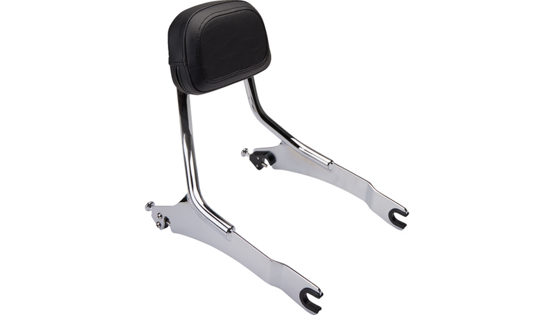 COBRA Detachable Backrest - Chrome - Two-up Seat - Indian '16-'20 Scout 502-2210 - PartsOutlet.com.au