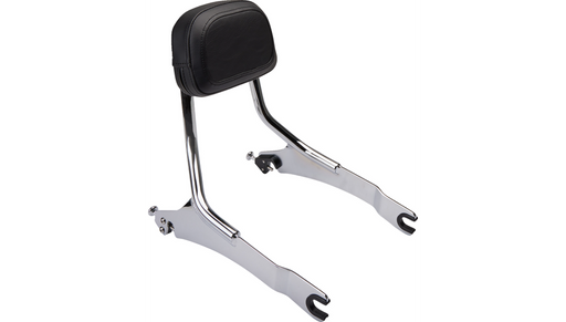 COBRA Detachable Backrest - Chrome - Two-up Seat - Indian '16-'20 Scout 502-2210 - PartsOutlet.com.au