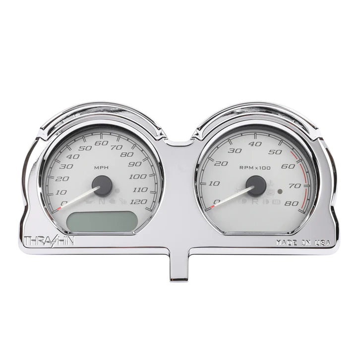 THRASHIN SUPPLY CO. Road Glide Gauge Relocation Kit - Chrome - FL 2015-2022 - TSC-2707-3 - PartsOutlet.com.au