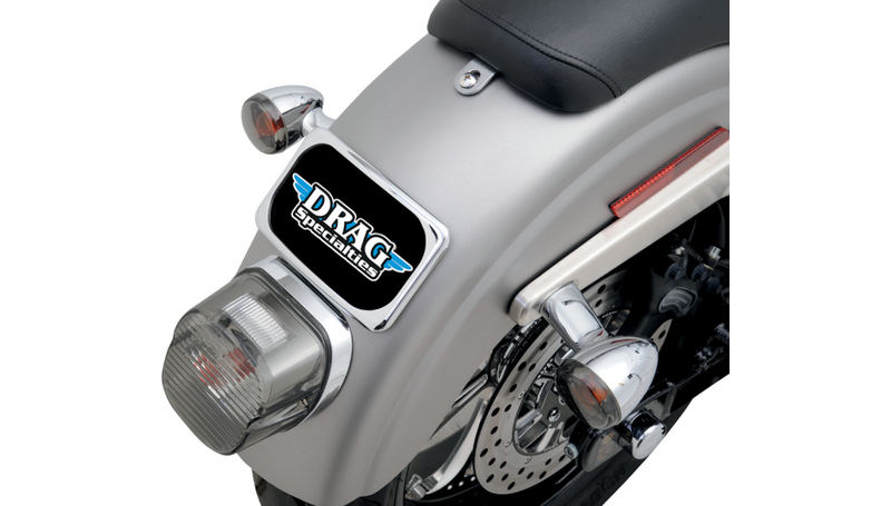 DRAG SPECIALTIES License Plate Mount - 7" Large Radius - 2030-0625