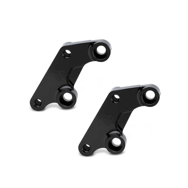 ARLEN NESS 14" BRAKE CALIPER ADAPTER BRACKETS - LEFT - 08-up FLT - 02-976