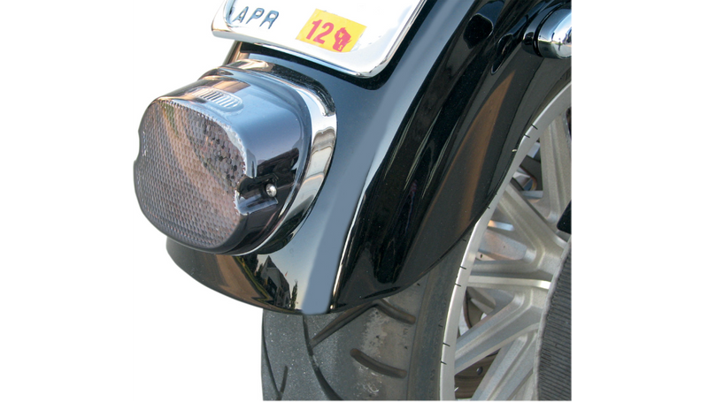 DRAG SPECIALTIES Taillight - Top Tag Light - Harley-Davidson 1999-2023 - Smoke L24-0436CMLED - PartsOutlet.com.au