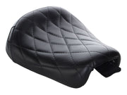 LE PERA Bare Bones Solo Seat With Diamond Stitch. Fits Sportster Forty-Eight & Seventy-Two 2010-2021 - LK-006DM - PartsOutlet.com.au