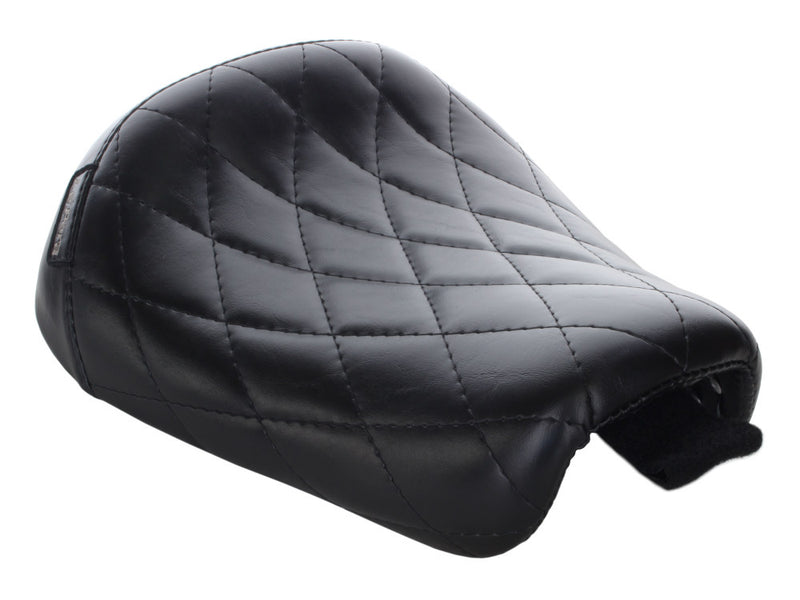 LE PERA Bare Bones Solo Seat With Diamond Stitch. Fits Sportster Forty-Eight & Seventy-Two 2010-2021 - LK-006DM - PartsOutlet.com.au