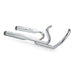 S&S CYCLE EL DORADO EXHAUST SYSTEM for M8 TOURING MODELS–Chrome with Black Highlight Machined Tracer End Cap 550-0701C - PartsOutlet.com.au