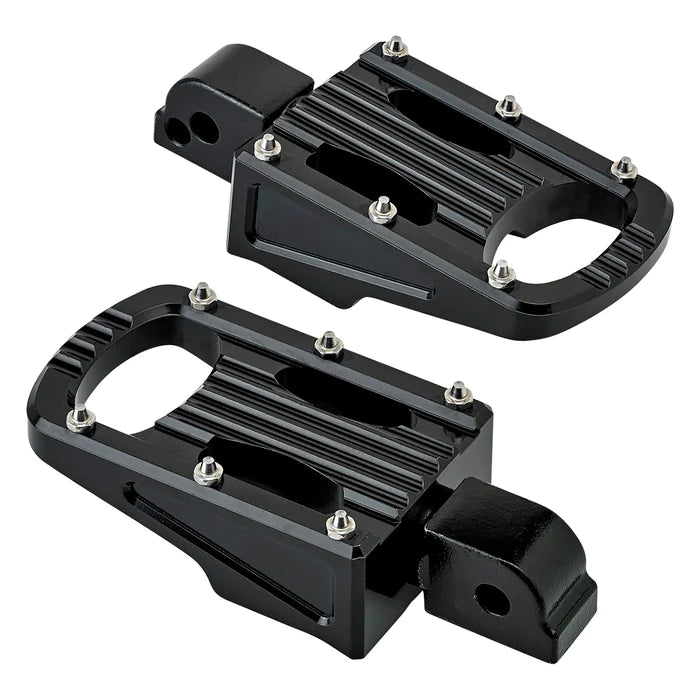 BILTWELL Punisher Footpeg - Passenger - Black - M8 7005-203-04 - PartsOutlet.com.au