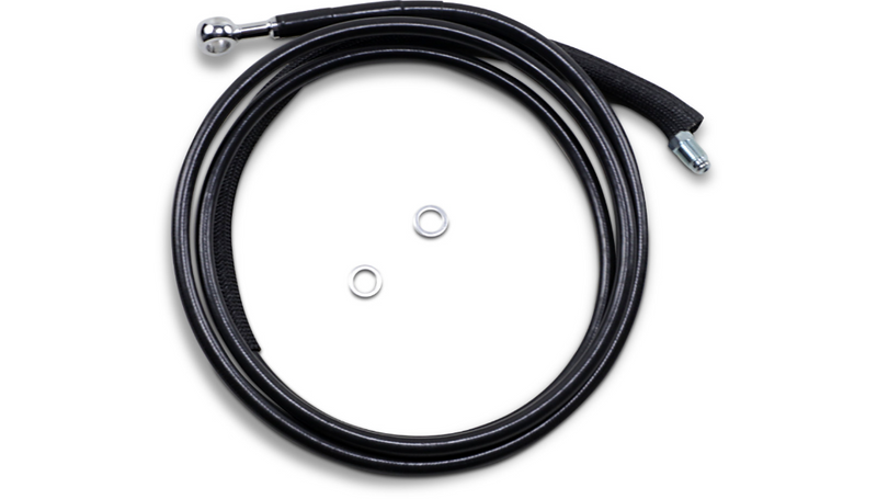 DRAG SPECIALTIES Clutch Line - 72-1/4" - FL '17-'20 - 51703-2BLK