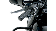 DRAG SPECIALTIES Grips - Hotop - Harley-Davidson 1980-2021 - Black/Rubber 0630-0774 - PartsOutlet.com.au