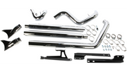 COBRA True Dual Exhaust - Fishtail - '07-'11 Softail 6988 - PartsOutlet.com.au